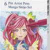 Faber Castell Faber Castell FC-167155 Marcador de cartel Faber-Castell Pitt Artista Pen Manga Enui Shôjo