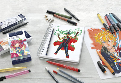 Faber Castell Faber Castell FC-167155 Marcador de cartel Faber-Castell Pitt Artista Pen Manga Enui Shôjo