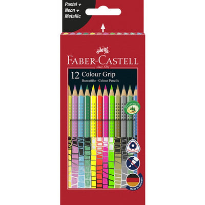 Faber Castell Faber Castell FC-201569 Color Grip colored pencils 12 pieces