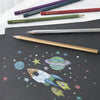 Faber castell kleurpotloden metallic faber-castell hexagonaal assortiment