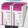 Faber castell fc-218495 schrijfset faber-castell sparkle wit roze