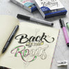 Faber castell fc-267118 tekenstift faber-castell pitt artist pen handlettering 8-delig basisetui