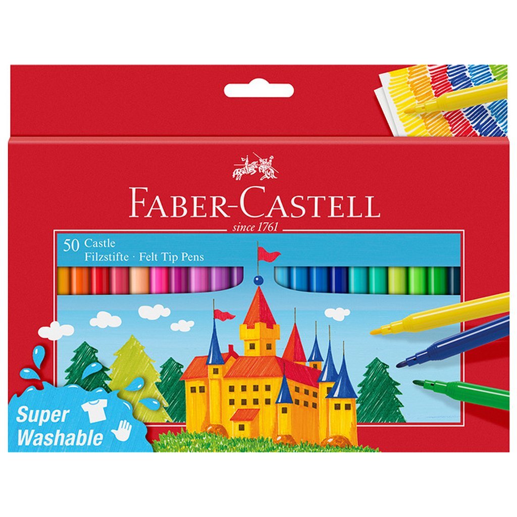 Faber Castell FC-554204 pennarelli 50 pezzi