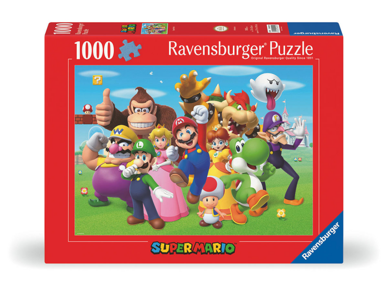 RAVENSBURGER puzzle puzzle Super Mario, 1000st.