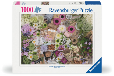 RAVENSBURGER JIGSAW puzzle per amore dei fiori, 1000st.