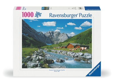 RAVENSBURGER JIGSAW puzzle Karwendel Mountains Austria, 1000st.