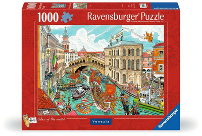 RAVENSBURGER puzzle puzzle Fleroux Venetie, 1000st.