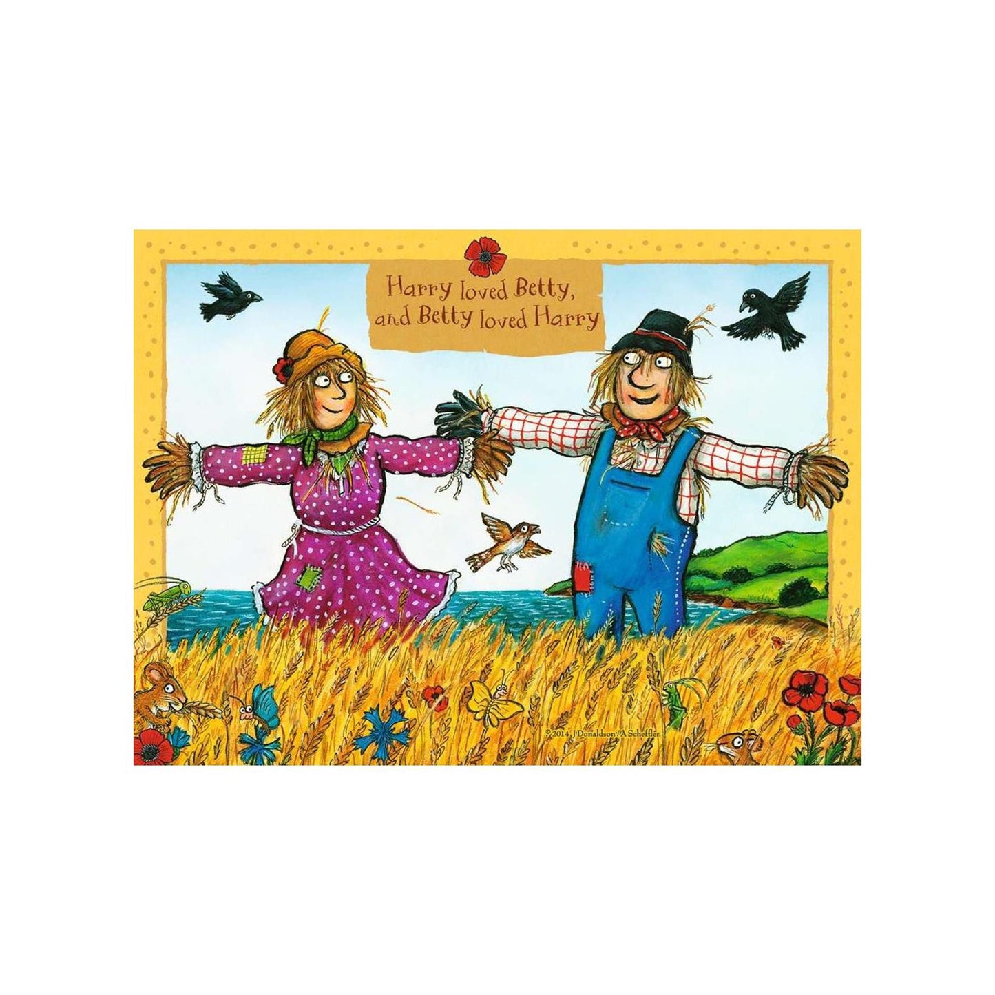 Puzzle Ravensburger Matrimonio alla fattoria - 4 puzzle