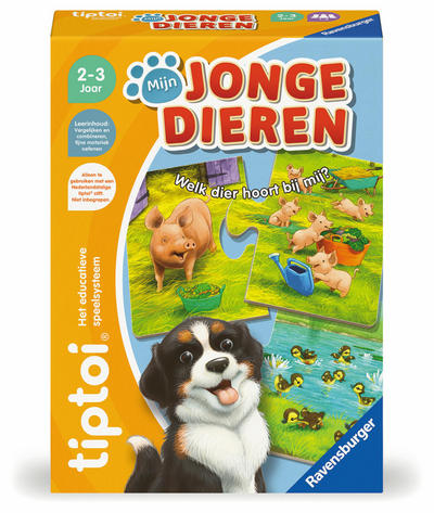 Ravensburger tiptoi mis animales jóvenes
