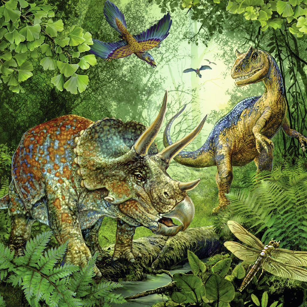 Ravensburger - Dinosaurios 3x49st.