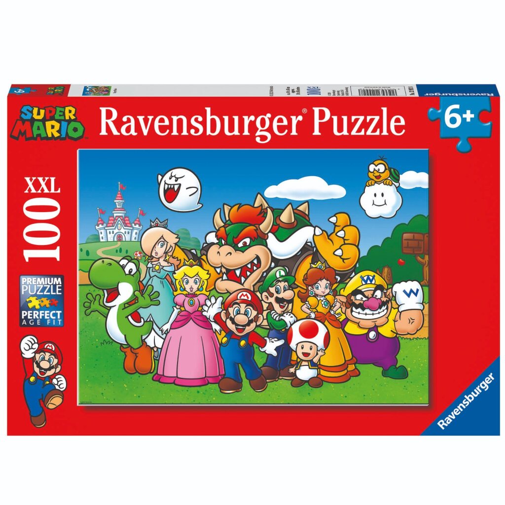 Puzzle Ravensburger Super Mario, 100 pz. XXL