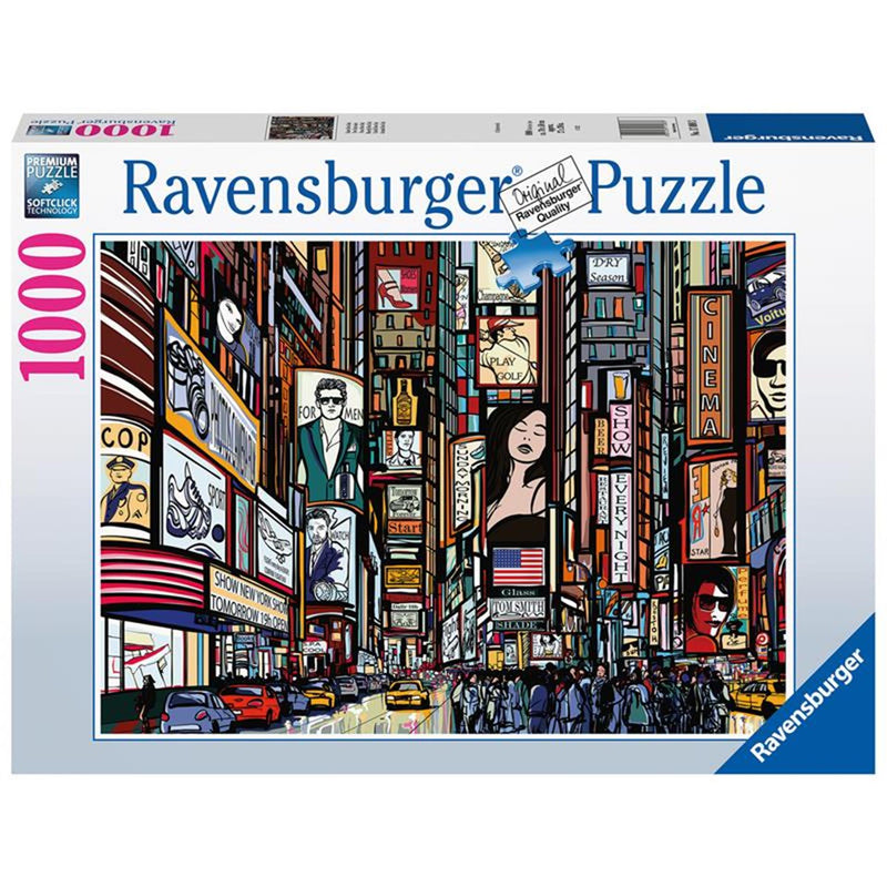 Puzzle Ravensburger New York colorata