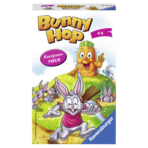 Game Ravensburger Bunny Hop Rabbit Race Pocket