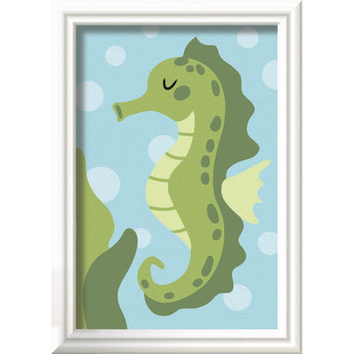 Ravensburger Creart Painting on Song Trendy Seahorse
