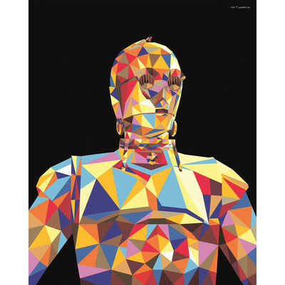 Ravensburger Creart Pintura de Number Star Wars C-3PO