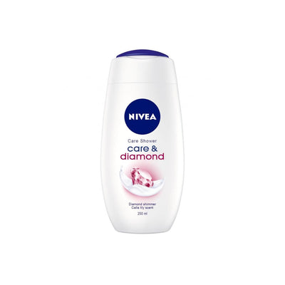 Nivea gel de ducha cuidado diamante 250ml