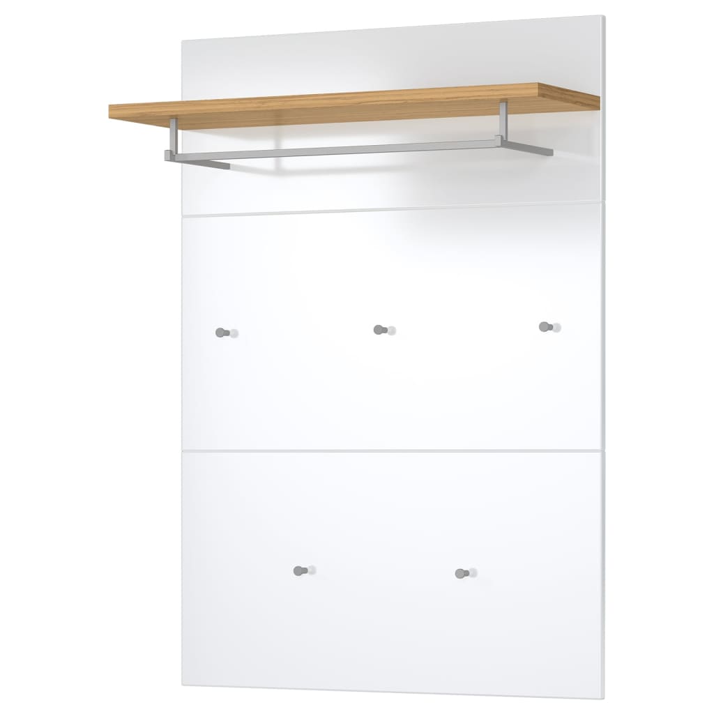 Germania Germania Panel de bastidor GW-Frisco 75x30x110 cm nieto de roble blanco blanco