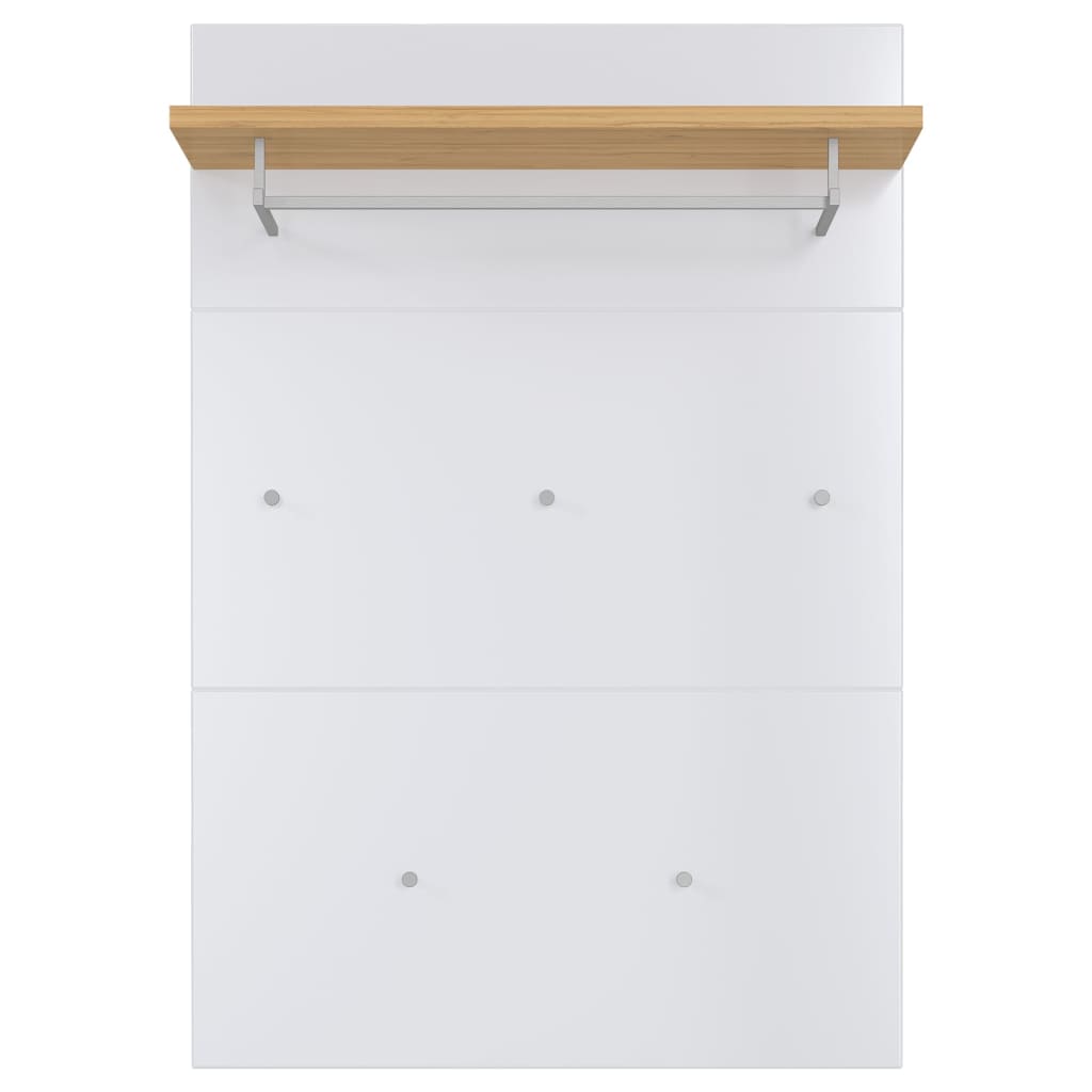 Germania Germania Panel de bastidor GW-Frisco 75x30x110 cm nieto de roble blanco blanco