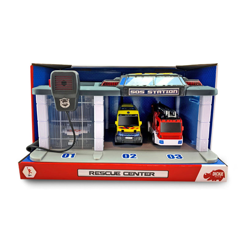 Dickie Garage Rescue Center con luce e suono b nl