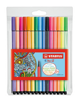 Stabilo Pen 68 - 15 colors - afbeelding 1