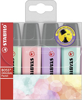 Stabilito Boss Original Pastel Marker, 4st. - afbeelding 1