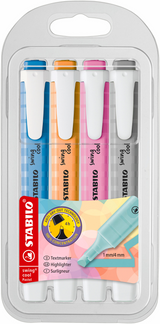 Stabilo swing cool pastel etui 4 stuks - afbeelding 1