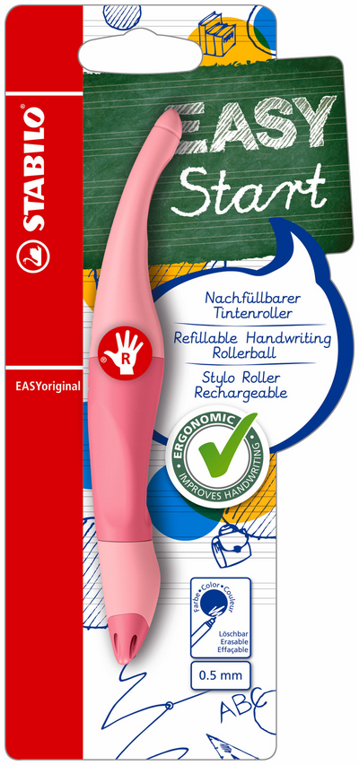 Stabilo Easyoriginal pastel derecho - polvo rosado