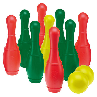 Rolly Toys Kegelset Junior 26 cm de 11 piezas de color amarillo rojo