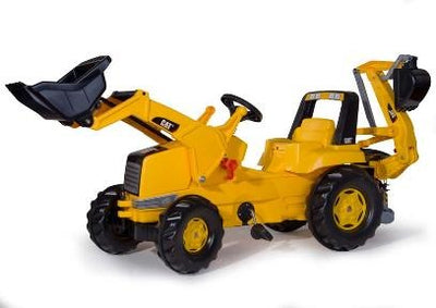 Rolly Toys Rolly Toys 813001 Rollyjunior Cat Tractor con cargador y brazo de excavadores