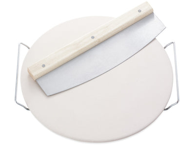 Leifheit Leifheit 3159 Pietra di pizza con un coltello