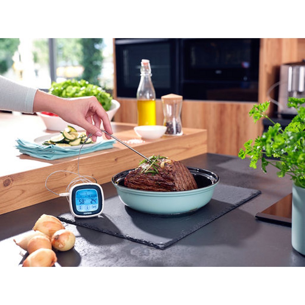 Leifheit Leifheit 3223 Forno digitale e termometro BBQ Grigio bianco