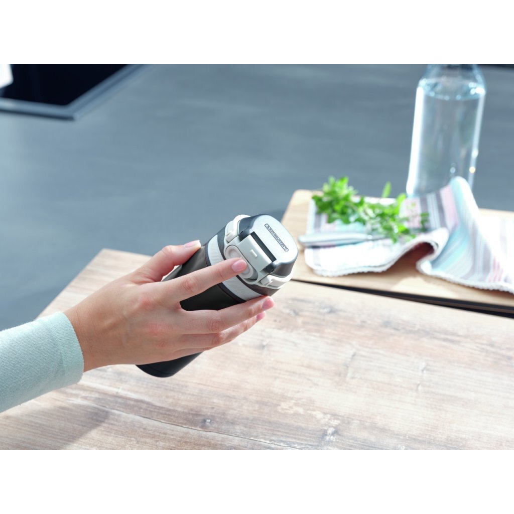 Leifheit Leifheit 3243 Flip isoleerbeker 350 ml nero
