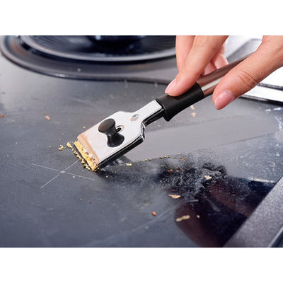 Leifheit Leifheit 3252 Scapplaggio per acciaio inossidabile per hob in ceramica