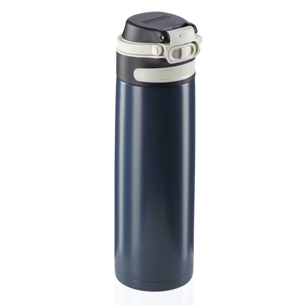 Leifheit Leifheit Thermosfless Flip 600 ml de azul oscuro