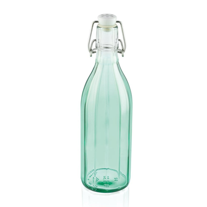 Leifheit Leifheit 36322 Botella faceta de vidrio 0.5L Verde transparente