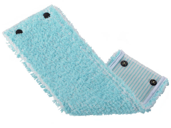 Leifheit clean twist xl combi clean xl vervangingsdoek met drukknopen - extra soft - 42 cm wisbreedte