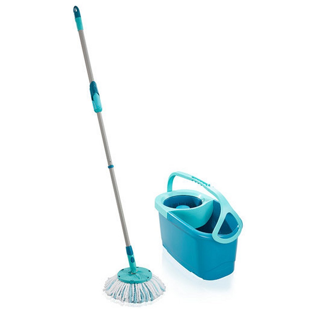 Leifheit mop set ergo blauw
