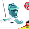 Leifheit Leifheit 55167 Profi Floor Limpiadores XL 42 cm Sistema completo con ruedas Micro Duo + Static Plus