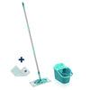 Leifheit Leifheit 55515 Powerclean Vloerwisser M 33 cm Compleet Systeem met 140 cm Micro Duo met Gratis Extra Micro Duo Doek