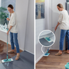 Leifheit Leifheit 55515 Powerclean Vloerwisser M 33 cm Compleet Systeem met 140 cm Micro Duo met Gratis Extra Micro Duo Doek
