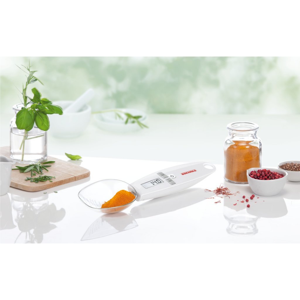 SOEHNLE SOEHNLE 66220 Cocina Estrella Digital Escala de cocina blanca