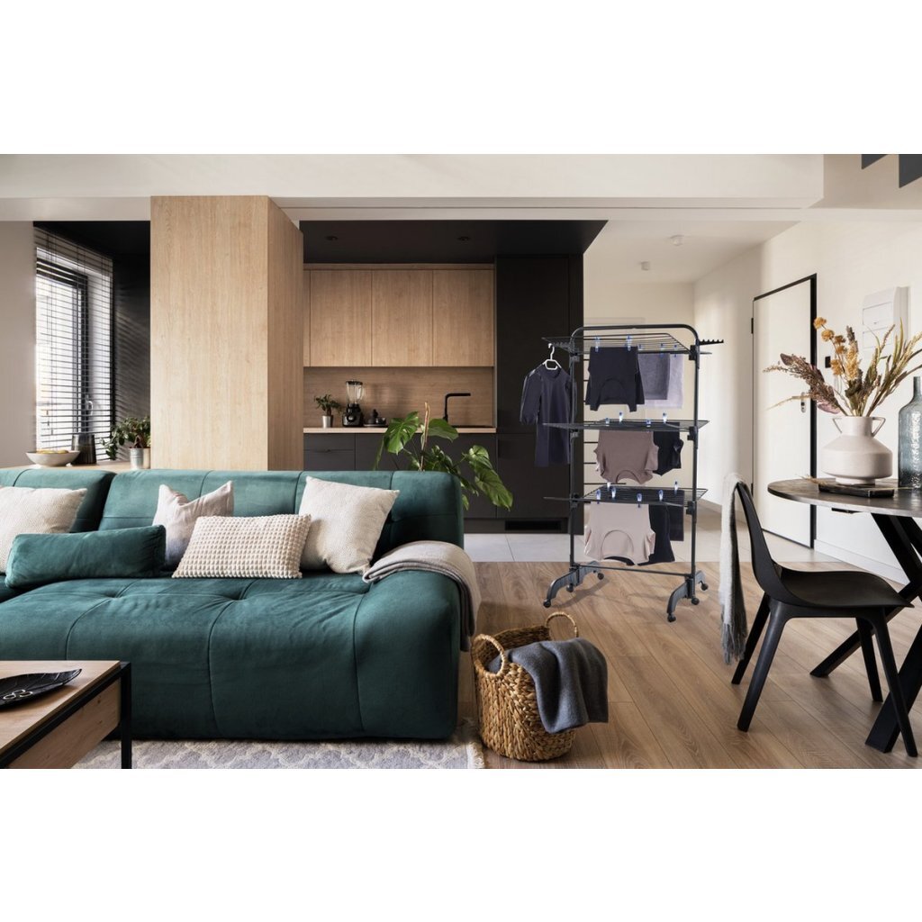 Leifheit droogtoren pegasus 420 solid comfortzwart