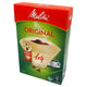Filtri del caffè Melitta 1x4 80 pezzi marroni