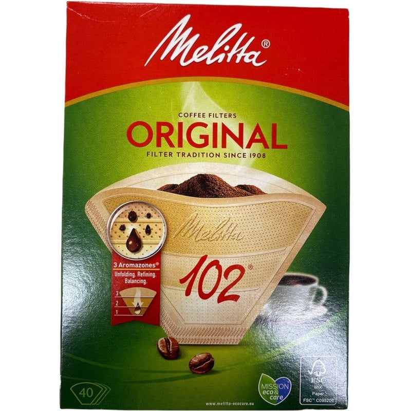 Filtri del caffè Melitta 102 80 pezzi