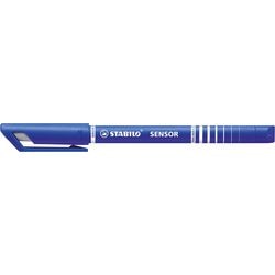 Abi fineliner stlo sensor 189 fino 0,3 punta de resorte azul a base de agua