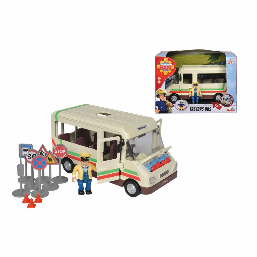 Simba Simba Trevors Bus con figura + luz