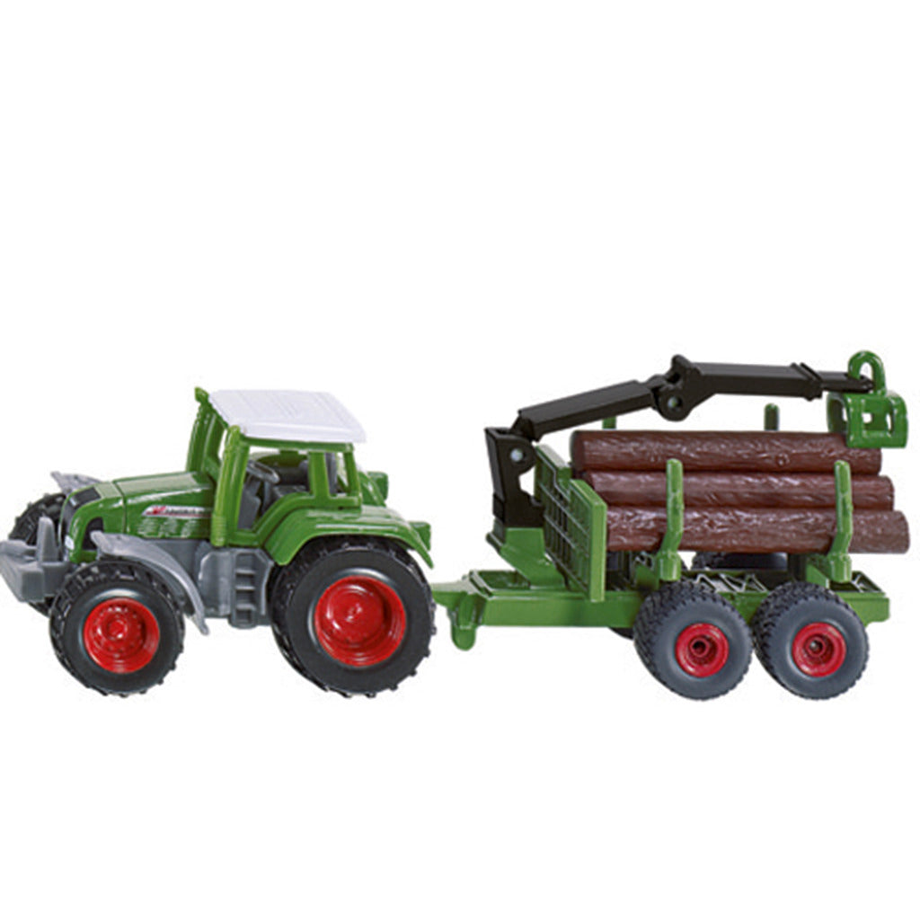 Siku 1645 Trattore con trailer forestale 1:72
