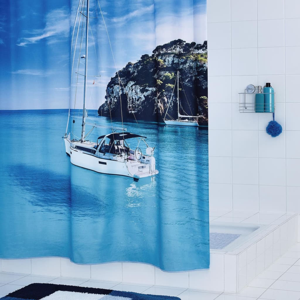 Ridder Ridder Shower Curtain Sailboat 180x200 cm