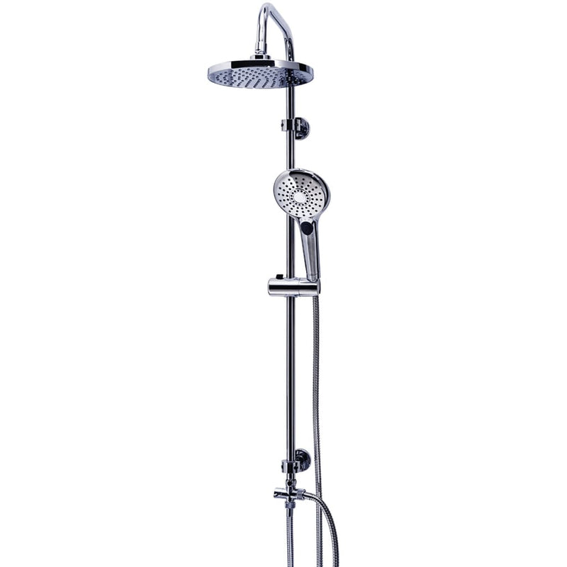 Knight Ridder Rain doccia set con massaggio Bahamas Chromium 91440