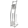 Ridder toiletborstelset 3-in-1 fabio glanzend chroom